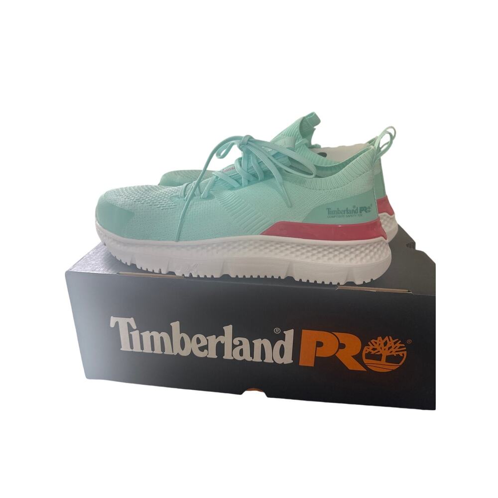 Timberland PRO Setra Knit Composite Safety Toe Slip On Shoes Womens W Size 9